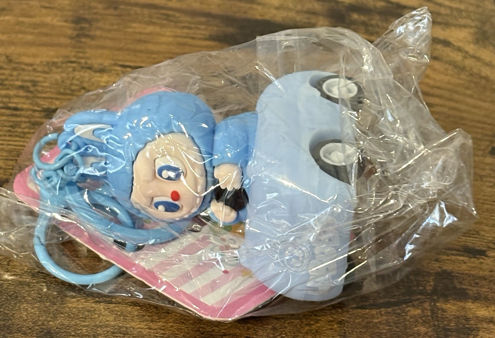 Labubu Drive Pull Back Keychain New In Package
