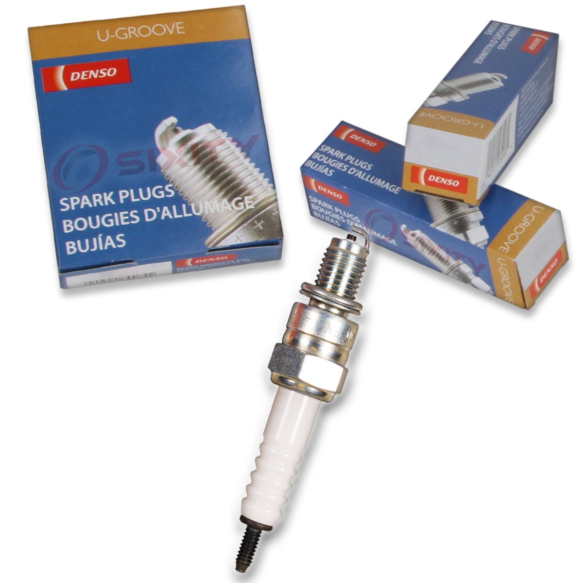 1 pc Denso Standard U-Groove Spark Plug for Suzuki LT-Z50 QuadSport 2007 qk