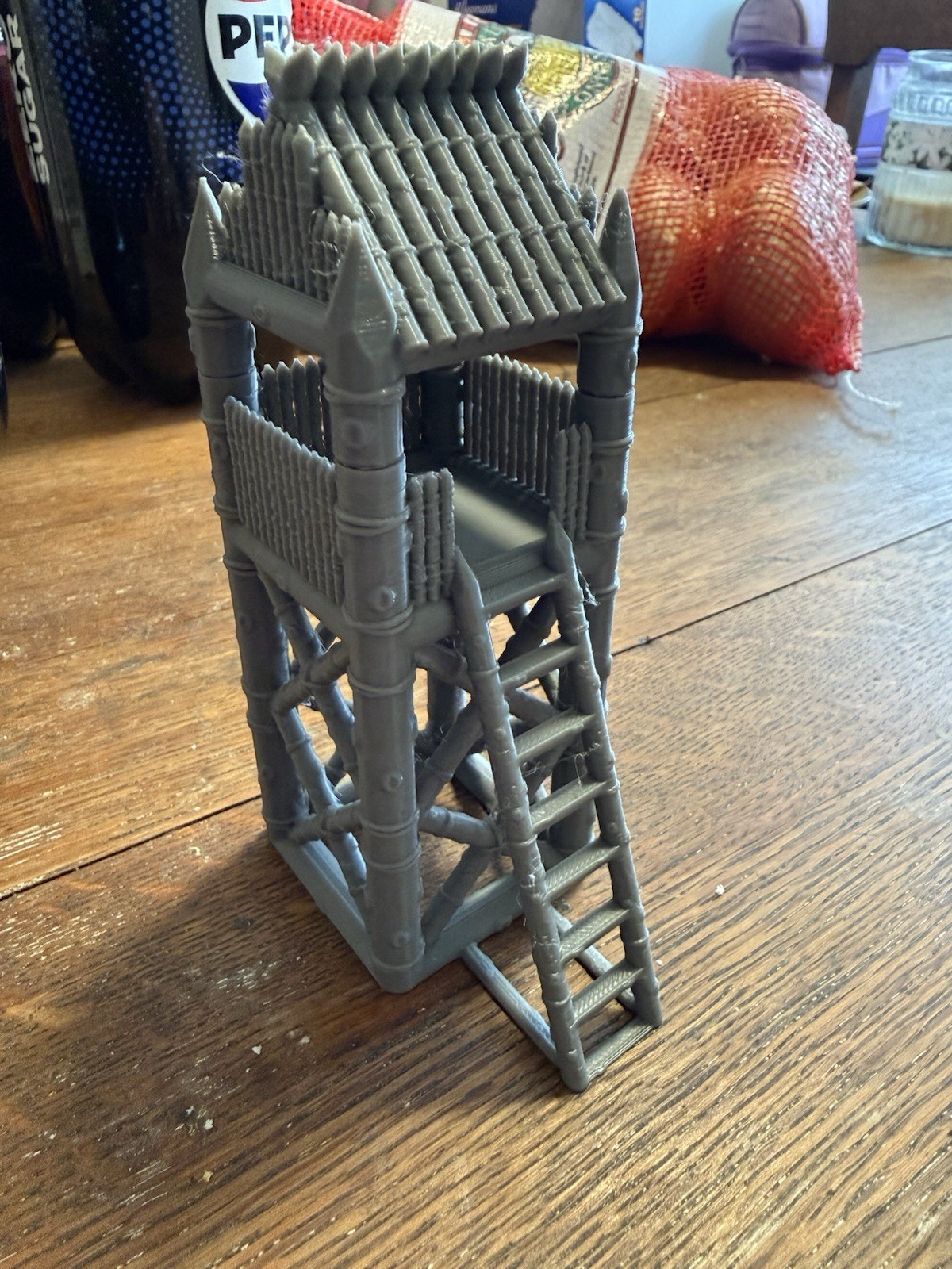 28mm 32mm Watchtower Miniature Terrain Wargame DnD Pathfinder 3D Printed