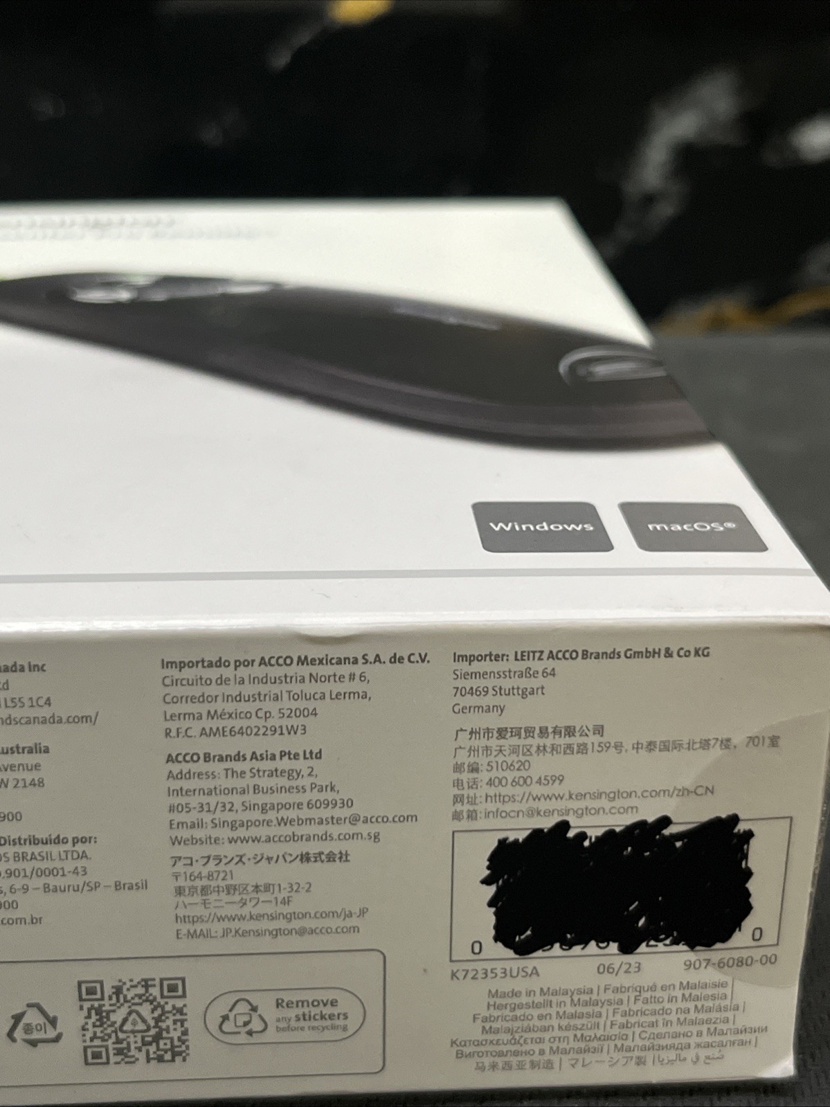 ¥ Kensington Presenter Pro Remote Control Black Wireless Ergonomic