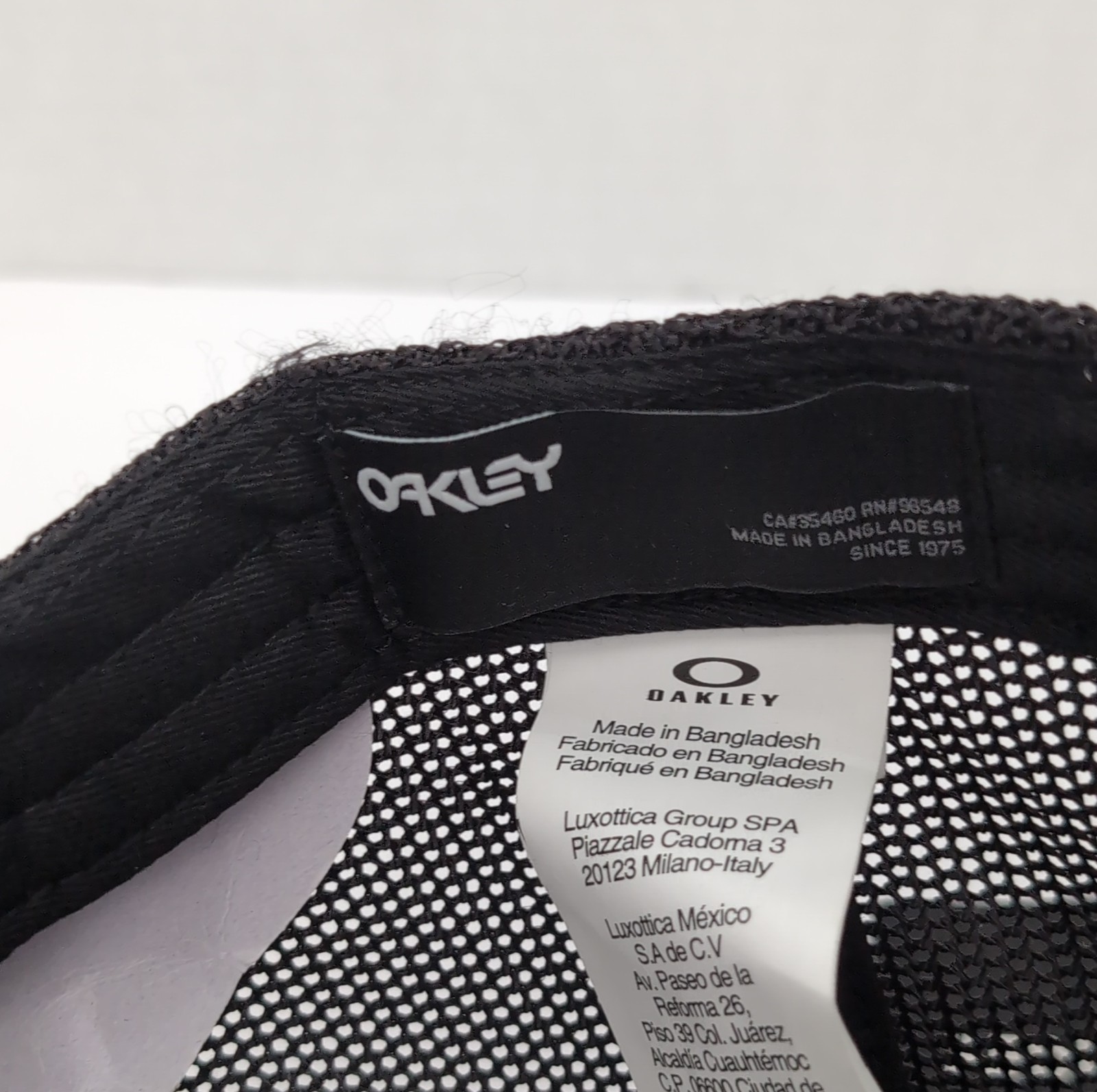 Oakley High Definition Optics Mesh Back Ball Cap Brown Orange Black