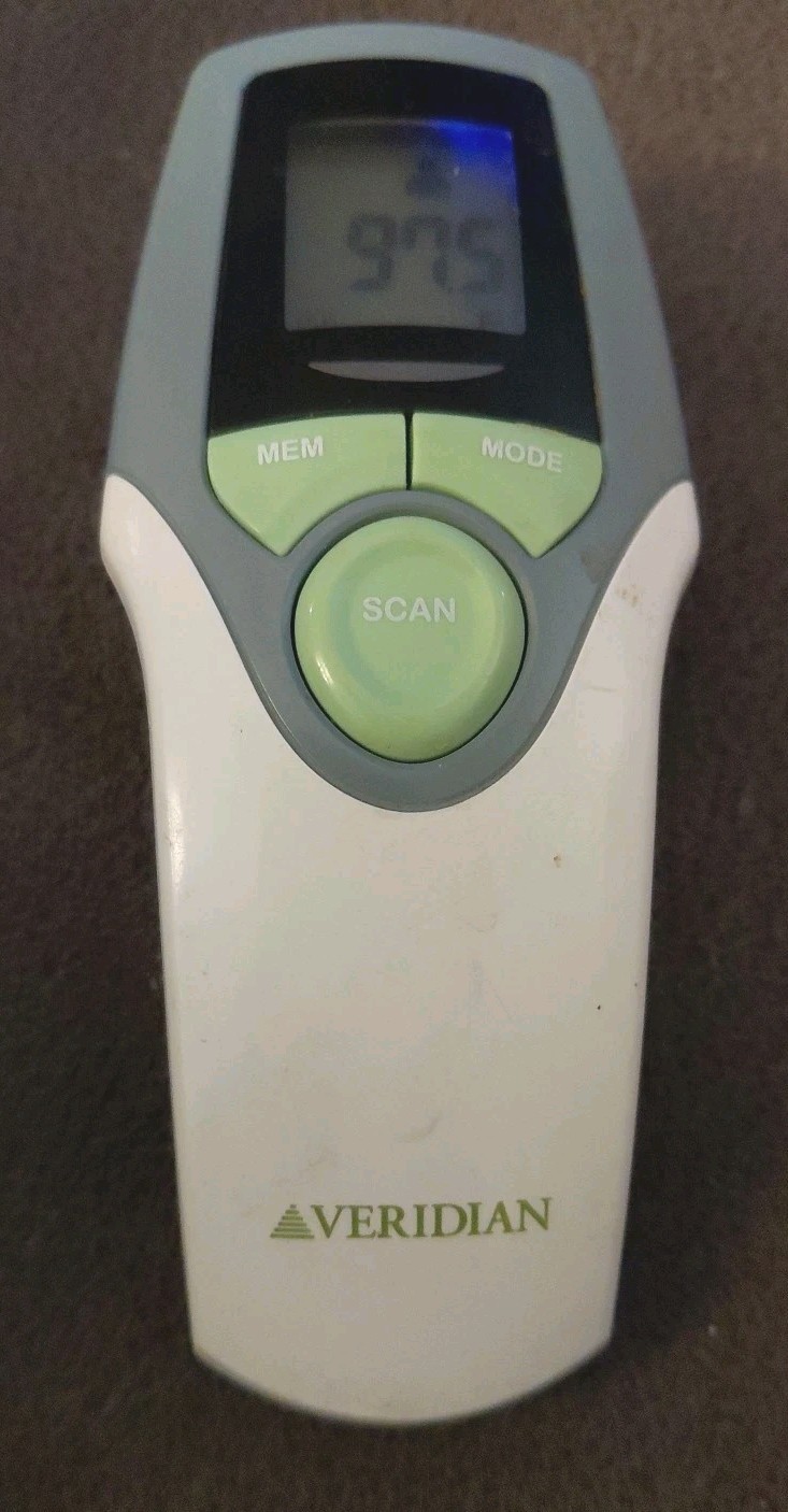 Digital Infrared LCD Forehead Thermometer Non-Contact Fever Body Baby Adults