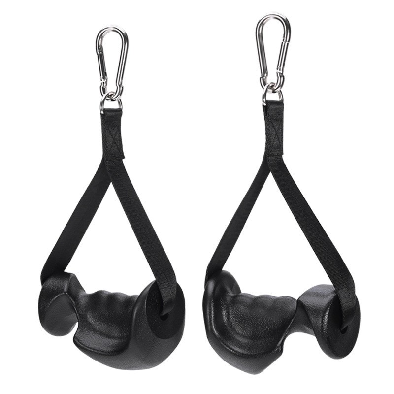2pcs Ergonomic Exercise Handles for Cable Machine Attachments, Pilates, Strength