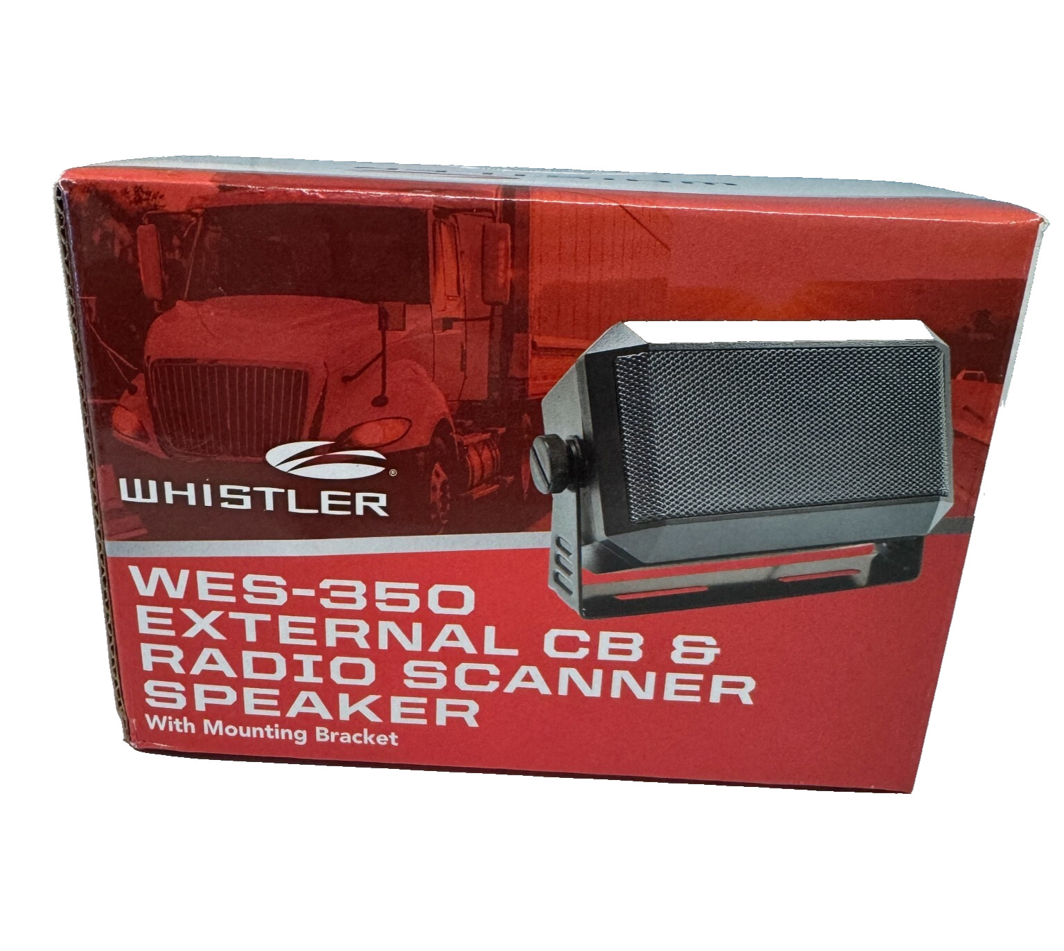 Whistler WES-350 External CB & Radio Scanner Speaker With Mounting Bracket - New