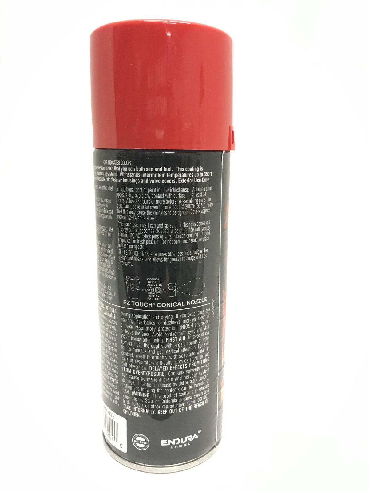 VHT SP204-4 PACK RED High Temperature Wrinkle Finish Durable Texture Coating