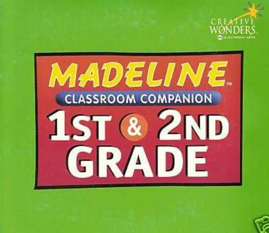 Madeline Classroom Companion 1st & 2nd Grade PC MAC CD spelling counting game!