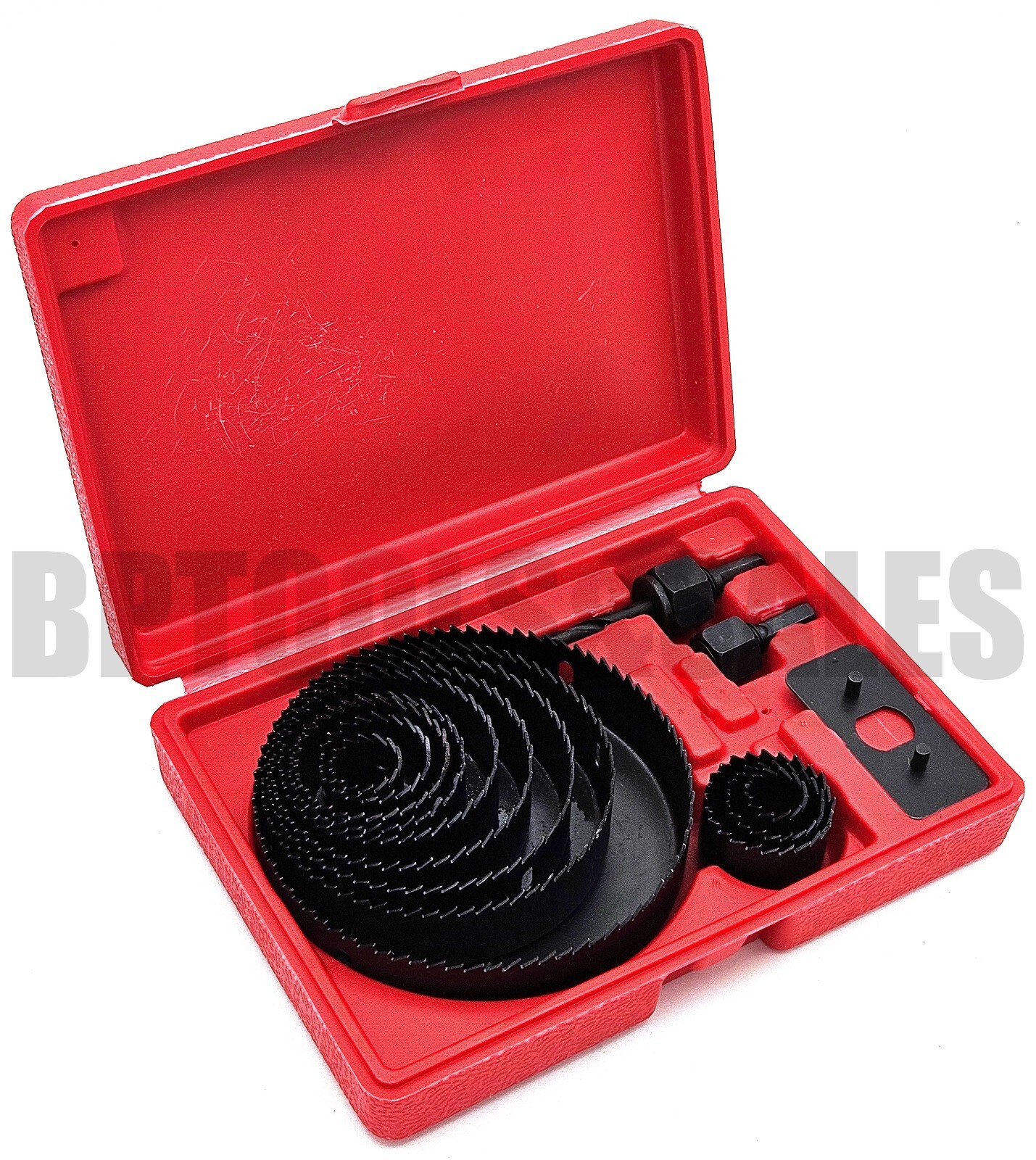 16pc Hole Saw Cutter Set 3/4"- 5" Wood Plastic Sheet Metal Drill Bit Cutting Set
