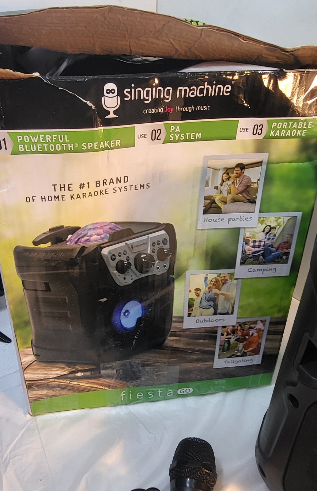 SINGING MASHINE KARAOKE SYSTEM BLUETOOTH