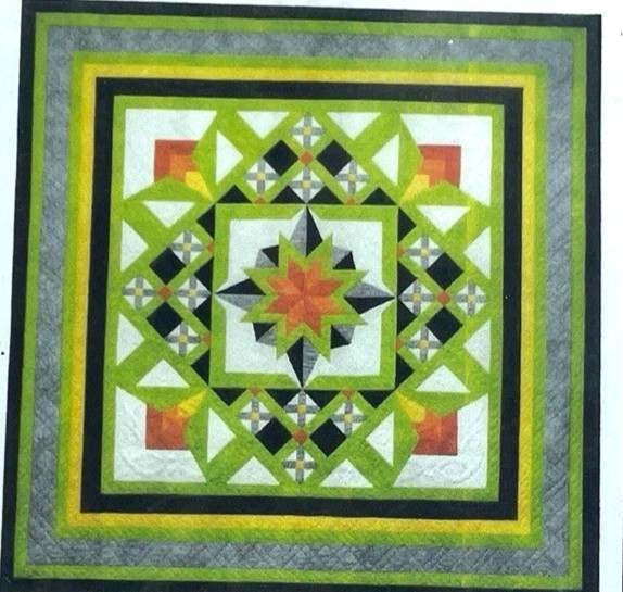 Dereck Lockwood Quilt PATTERN AGINCOURT 186 Shadow Play Collection