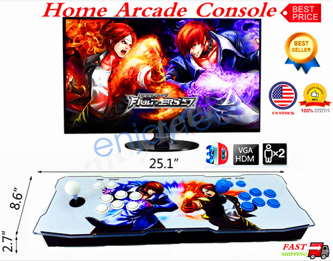 26800 In1 NEW 3D/2D Pandora Box Retro Video Game Double Stick Home Arcade Consol