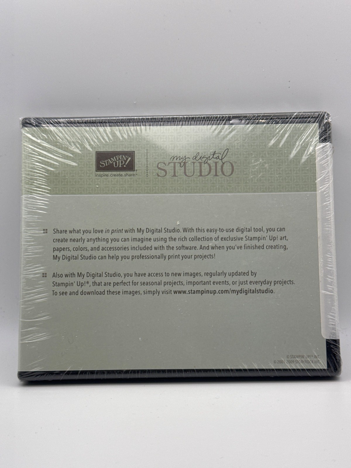 Stampin UP! My Digital Studio DESIGN STUDIO SOFTWARE For PC Windows  Mac NEW!