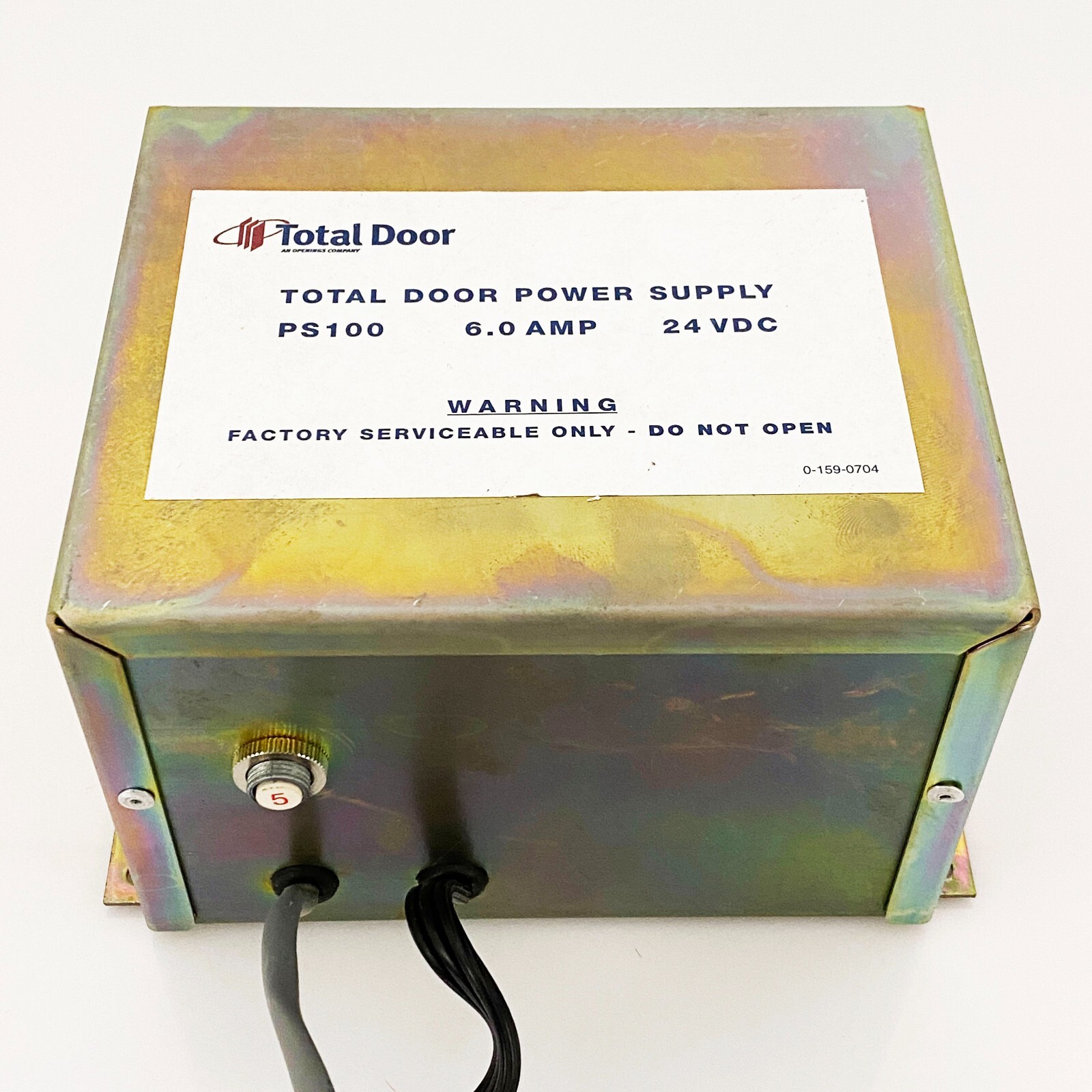 Total Door Solenoid Operator Power Supply Control System 6.0 AMP 24 VDC PS100