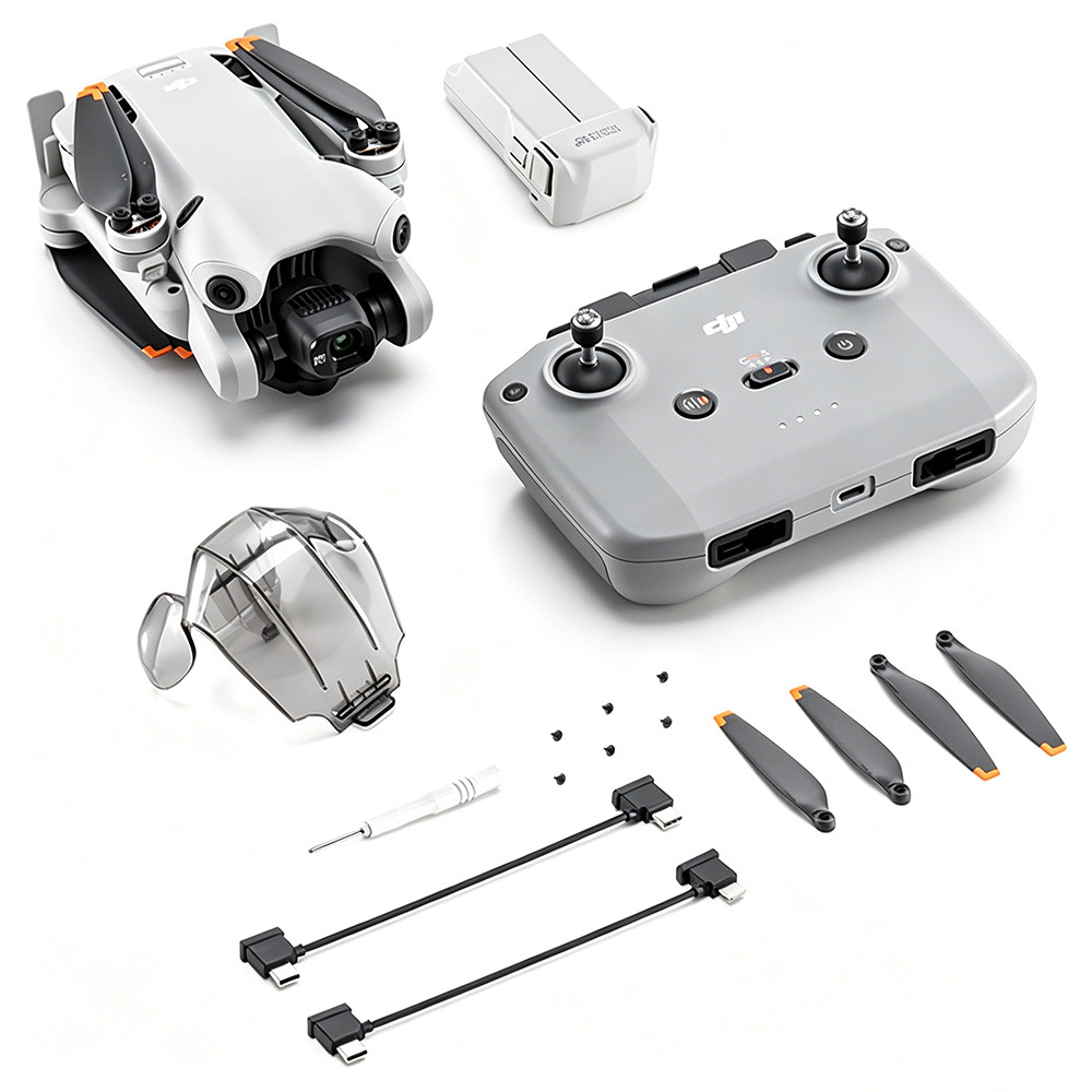 Genuine DJI Mini 4 Pro with RC-N2 Controller & 1pcs 2590mAh Battery – 4K/60fps