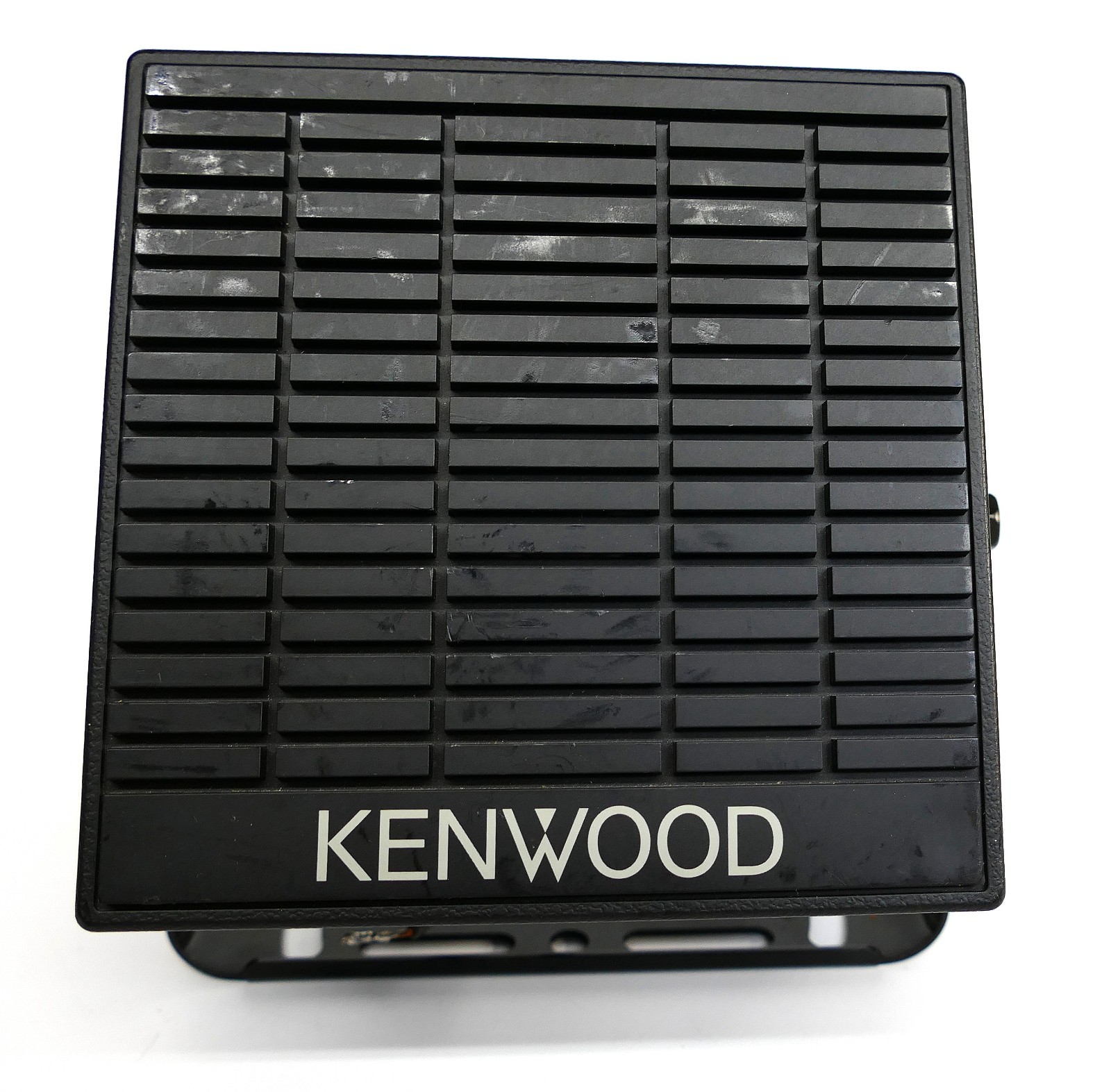 Kenwood KES-4 Radio Communication Speaker Wired Black Rectangular Plastic