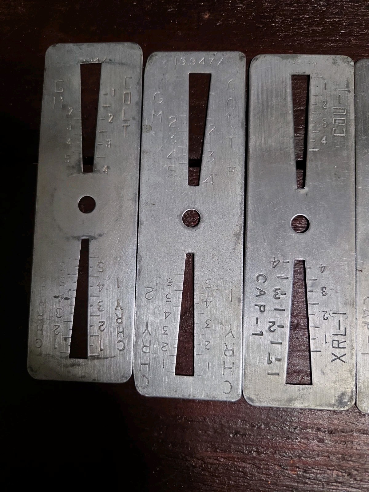 (Curtis Key DECODER GAUGES Lot Of 8 Mixed
