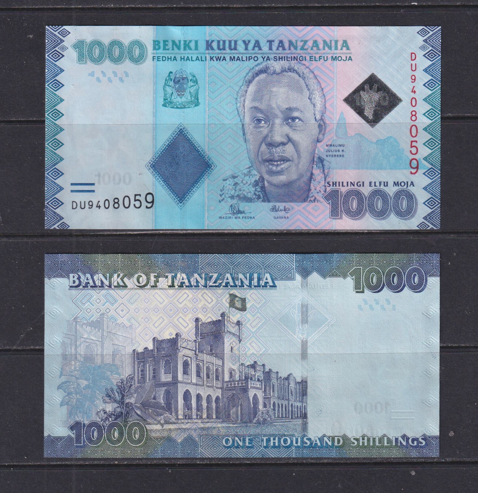 TANZANIA - 2020 1000 Shillings UNC