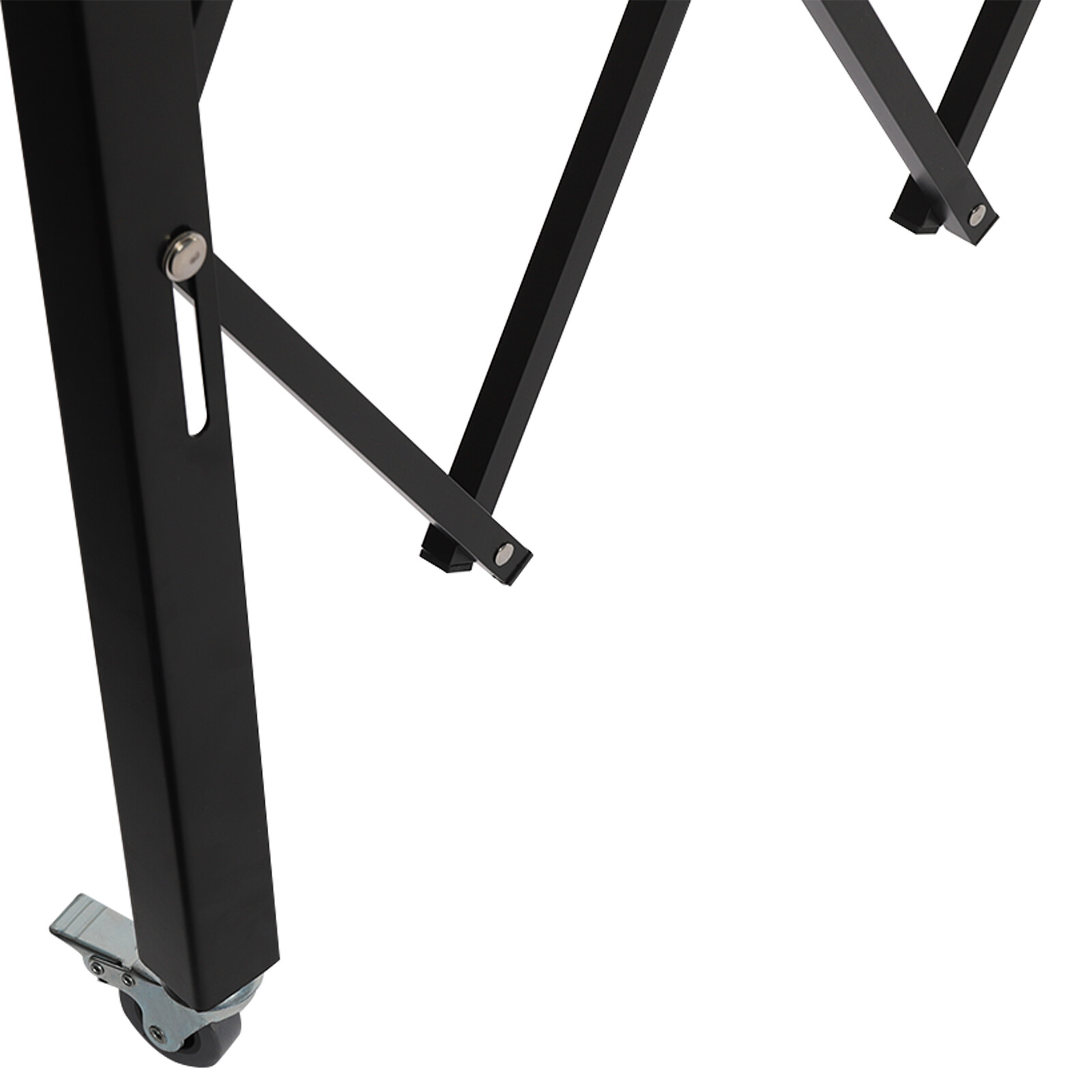 Folding Security Gate 7.22ft x 7.5ft Wall Mount Single Folding Door Scissor Gate