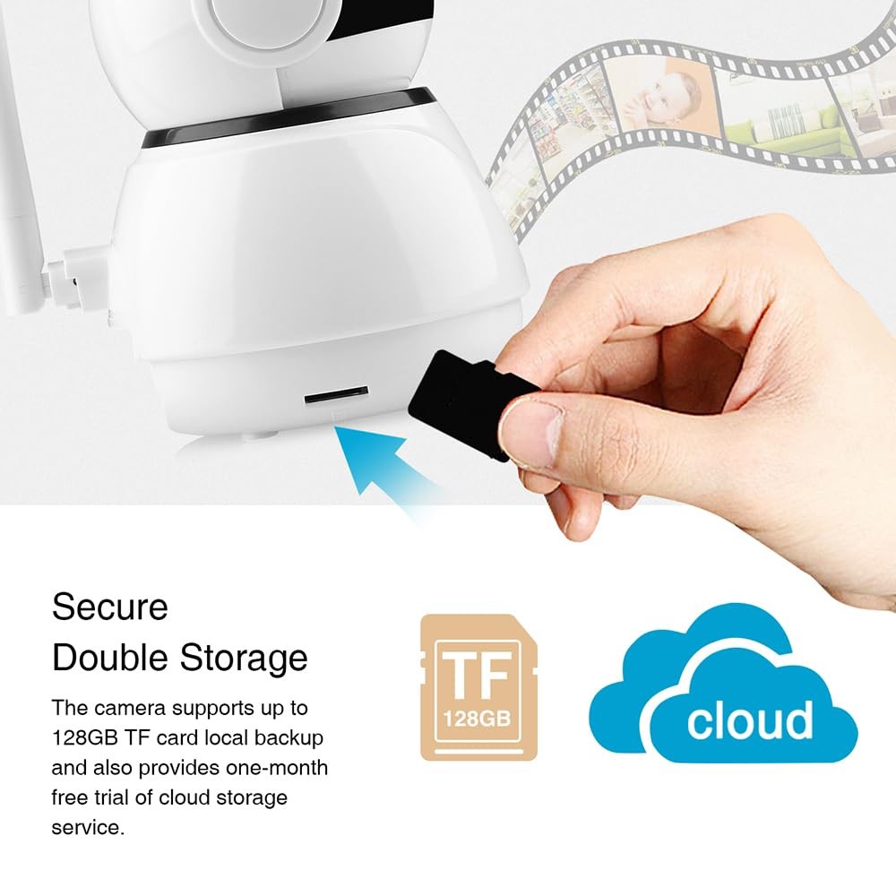 TF Memory Card FAT32 Format Class 10 High Speed Reading/Writing 24/7 Recordin...