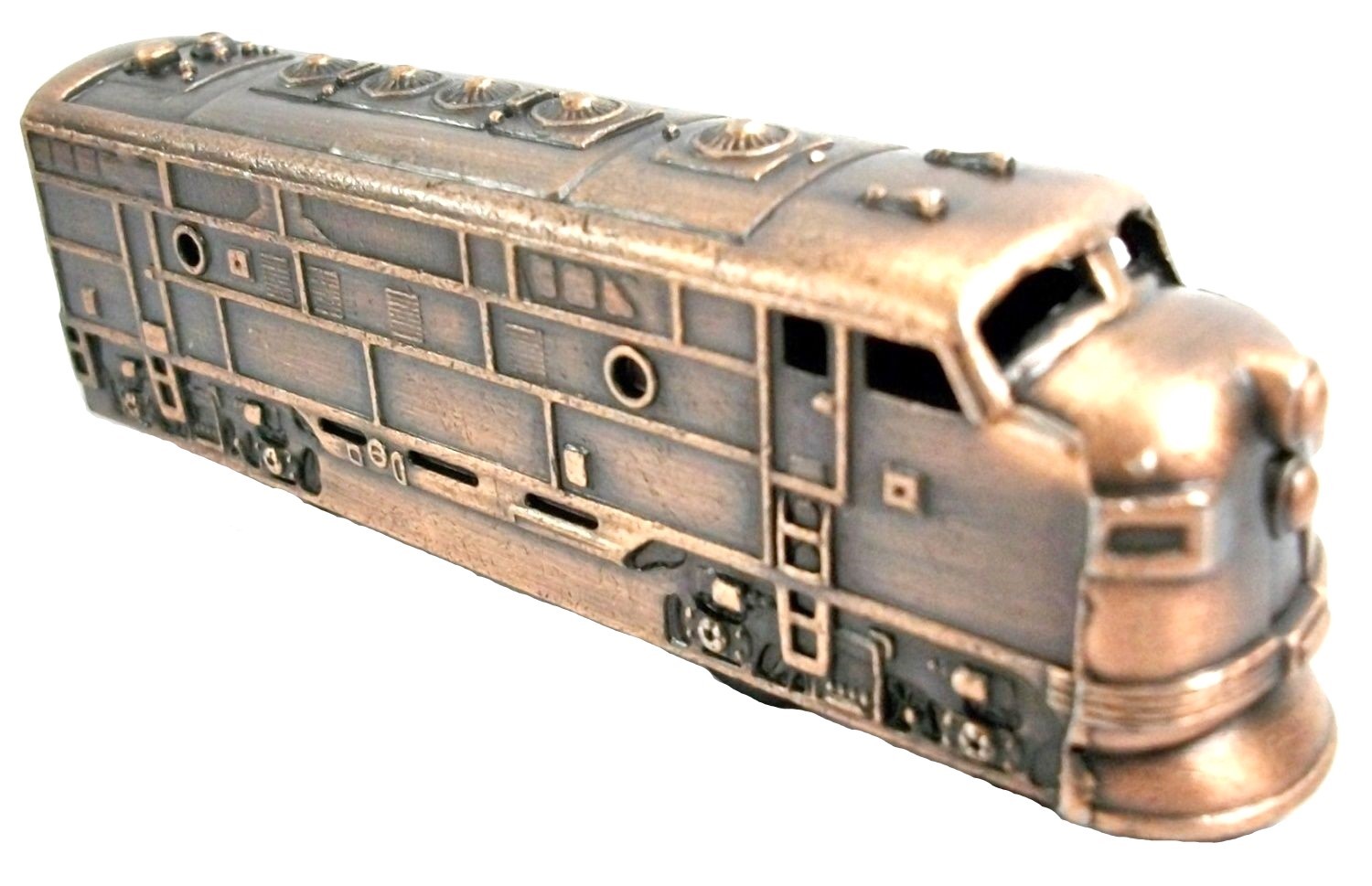 Diesel Locomotive Die Cast Metal Collectible Pencil Sharpener