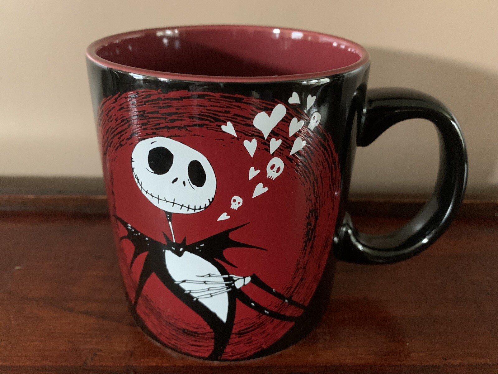 Disney's Nightmare Before Christmas Mug Valentine's Jack Skellington Halloween