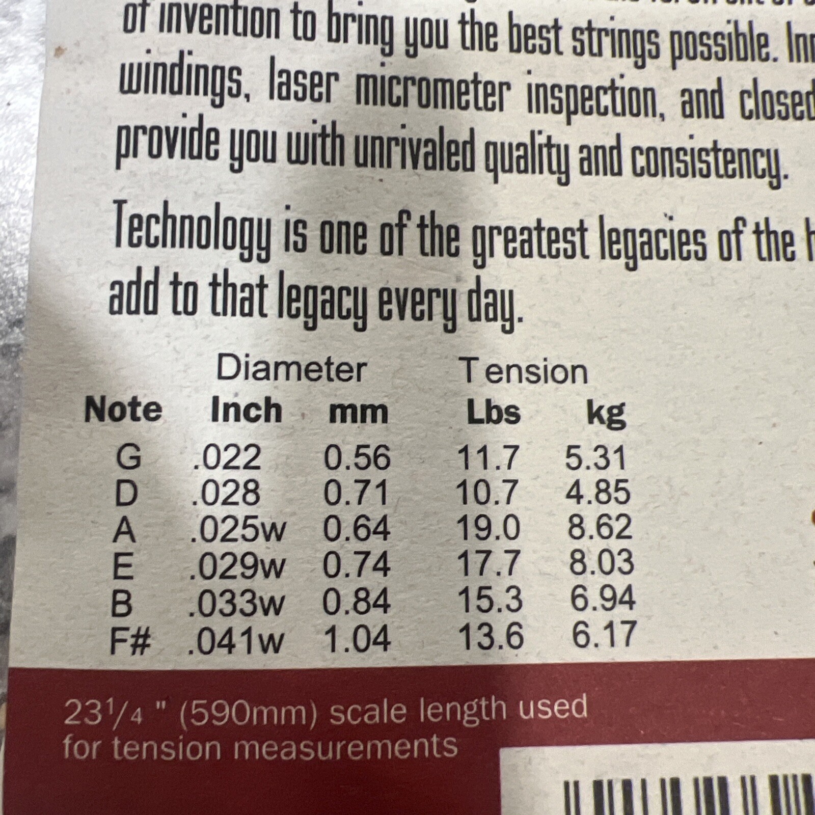 D'Addario EJ95 Oud 11-String Set