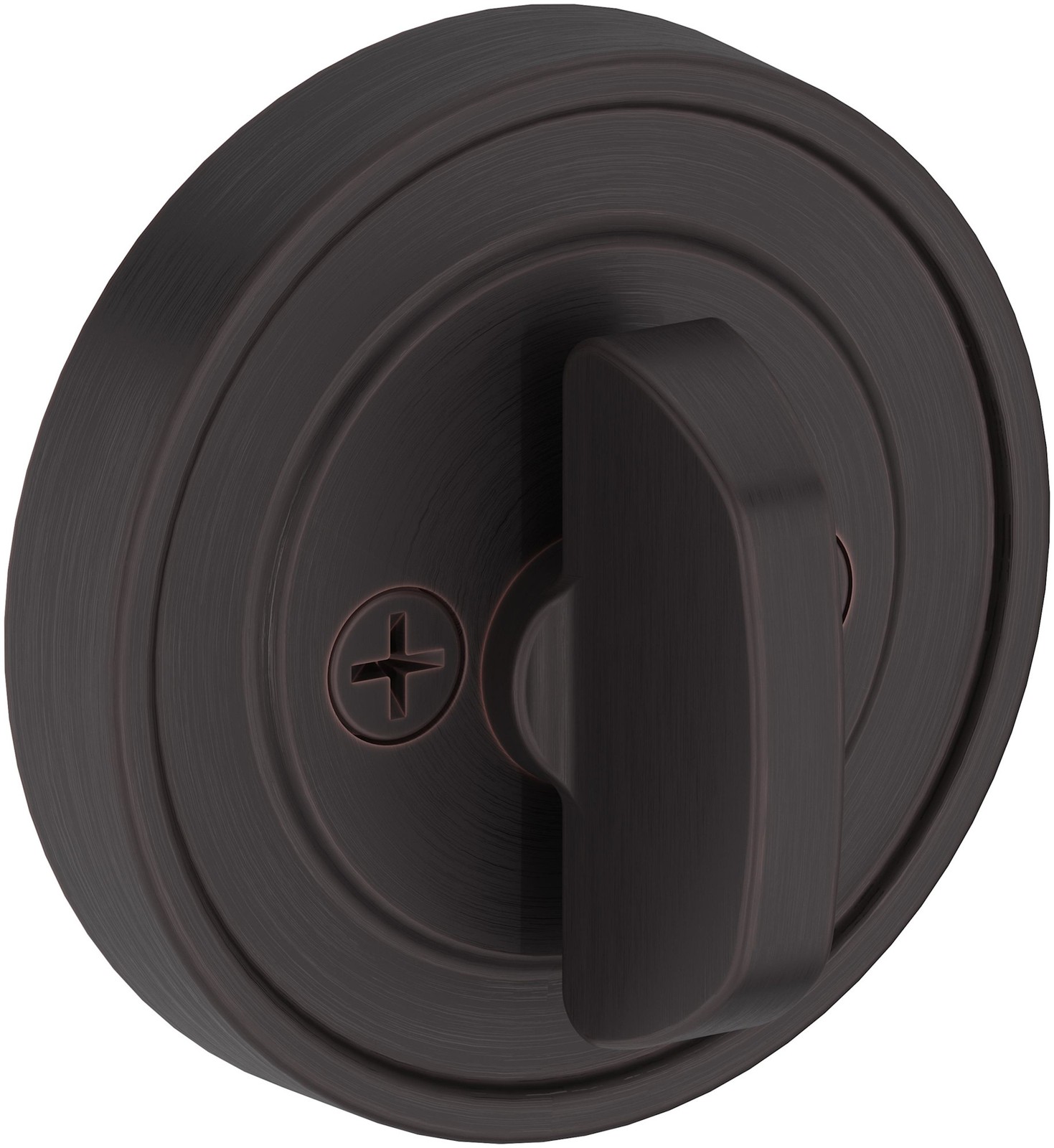 Baldwin SC.RRD Recessed Round Solid Brass Single Cylinder Keyed - Brass