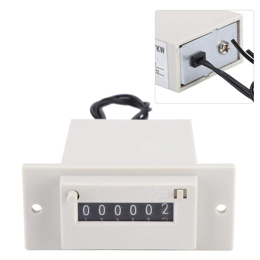 Counter Electromagnetic Totalizer CSK6-YKW Counter DC 12V Electronic for MINI