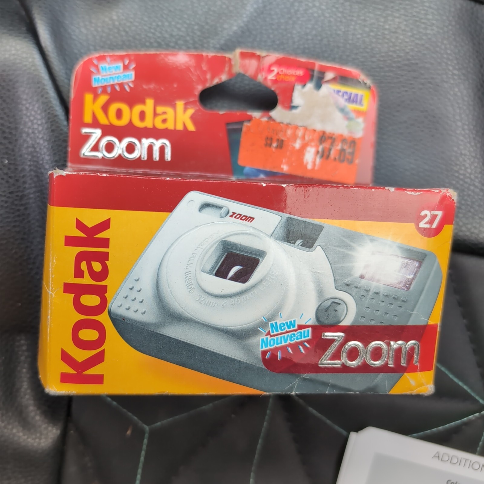 Kodak Zoom 27 Exposure Flash One time Use Camera 2007 NEW SEALED