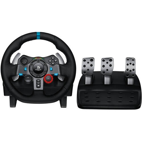 Logitech G29 Driving Force Racing Wheel - 900 degrees lock-to-lock - 941-000110