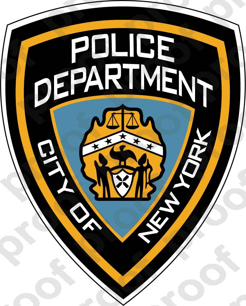 STICKER New York City Police Department
