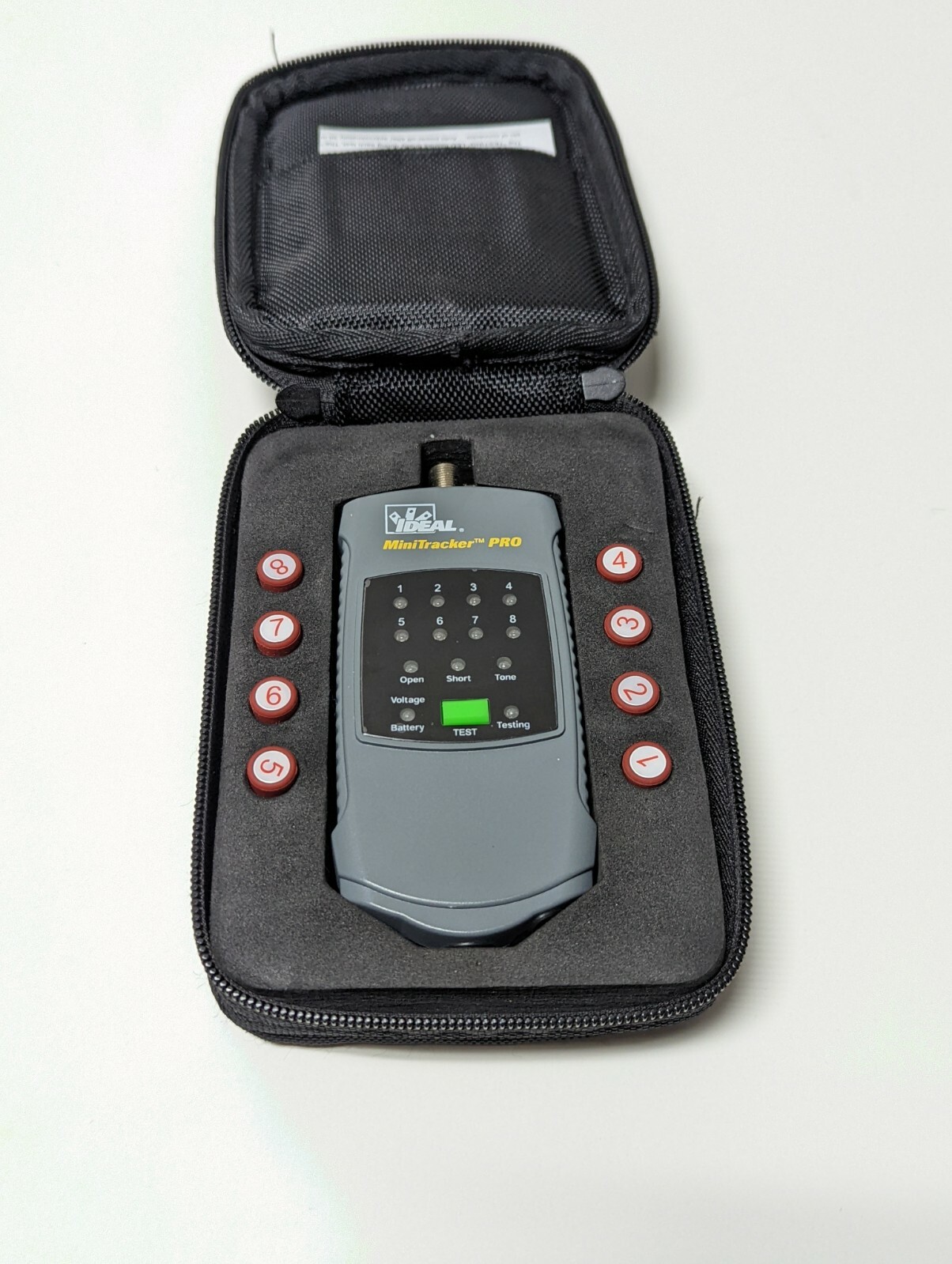 Ideal 62-1202 Mini Tracker Pro Coax Tester Cable Mapper Tracer