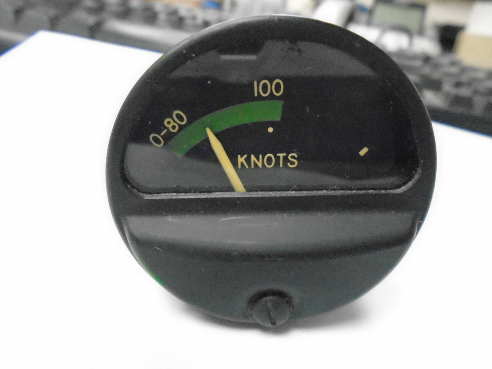 GE Aircraft Knots Meter P/N: 8DW8412-A-A1