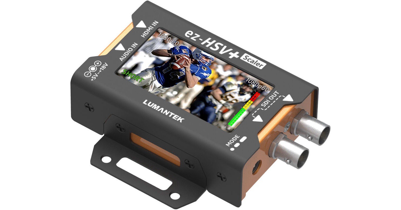 Lumantek ez-HSV+ HDMI to SDI Converter w/ Display, Scaler