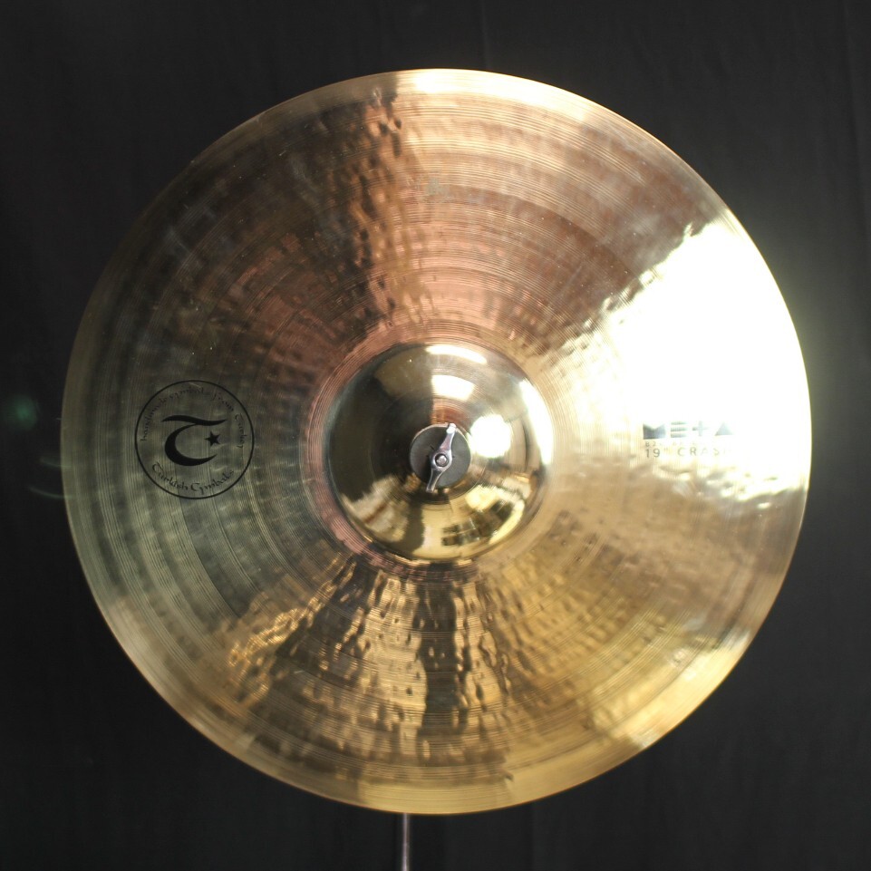 Turkish 19" Meta Brilliant Crash - 1568g (video demo)