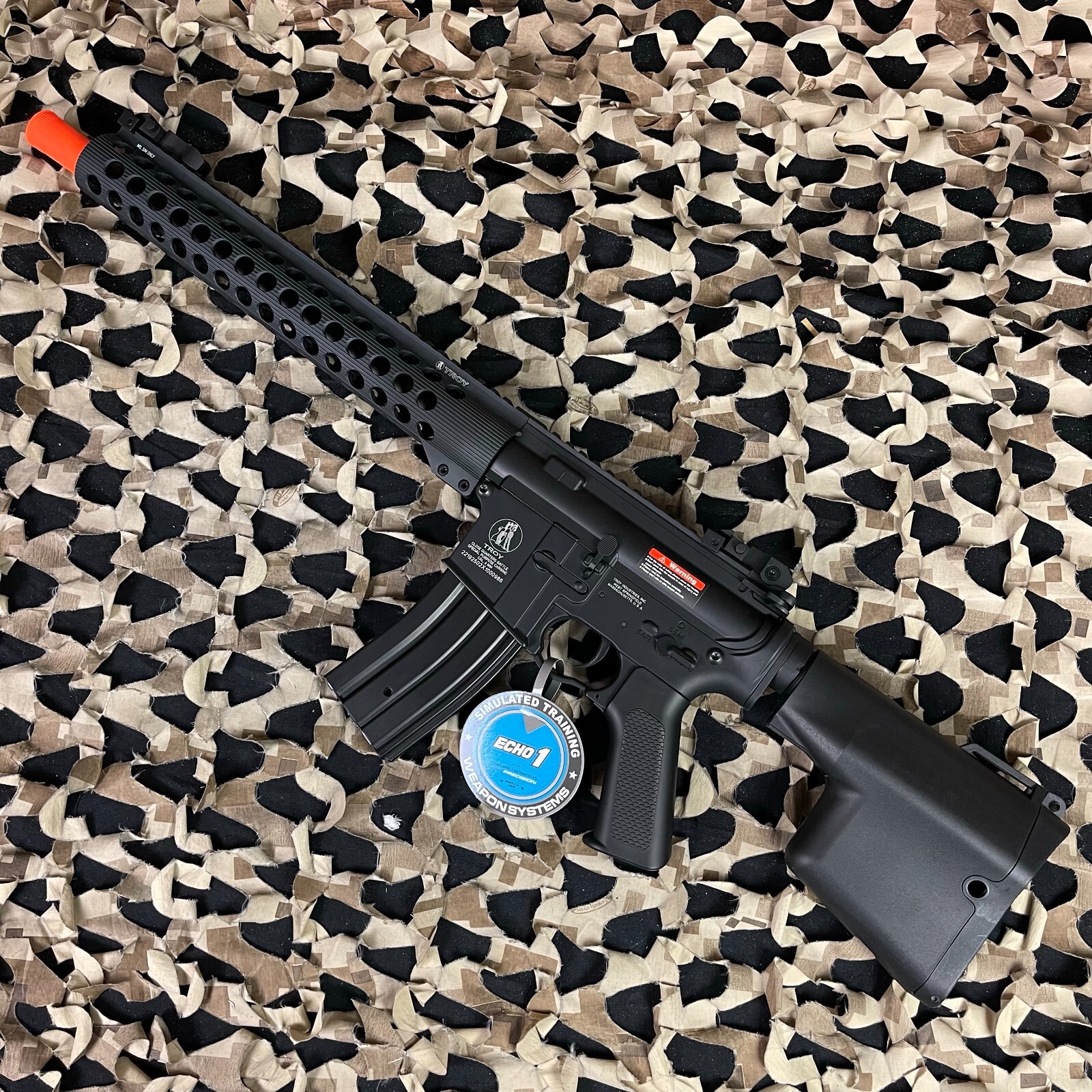 NEW Echo1 Troy Industries Full Metal TRX13 Battle Rifle AEG Airsoft Gun JP-121
