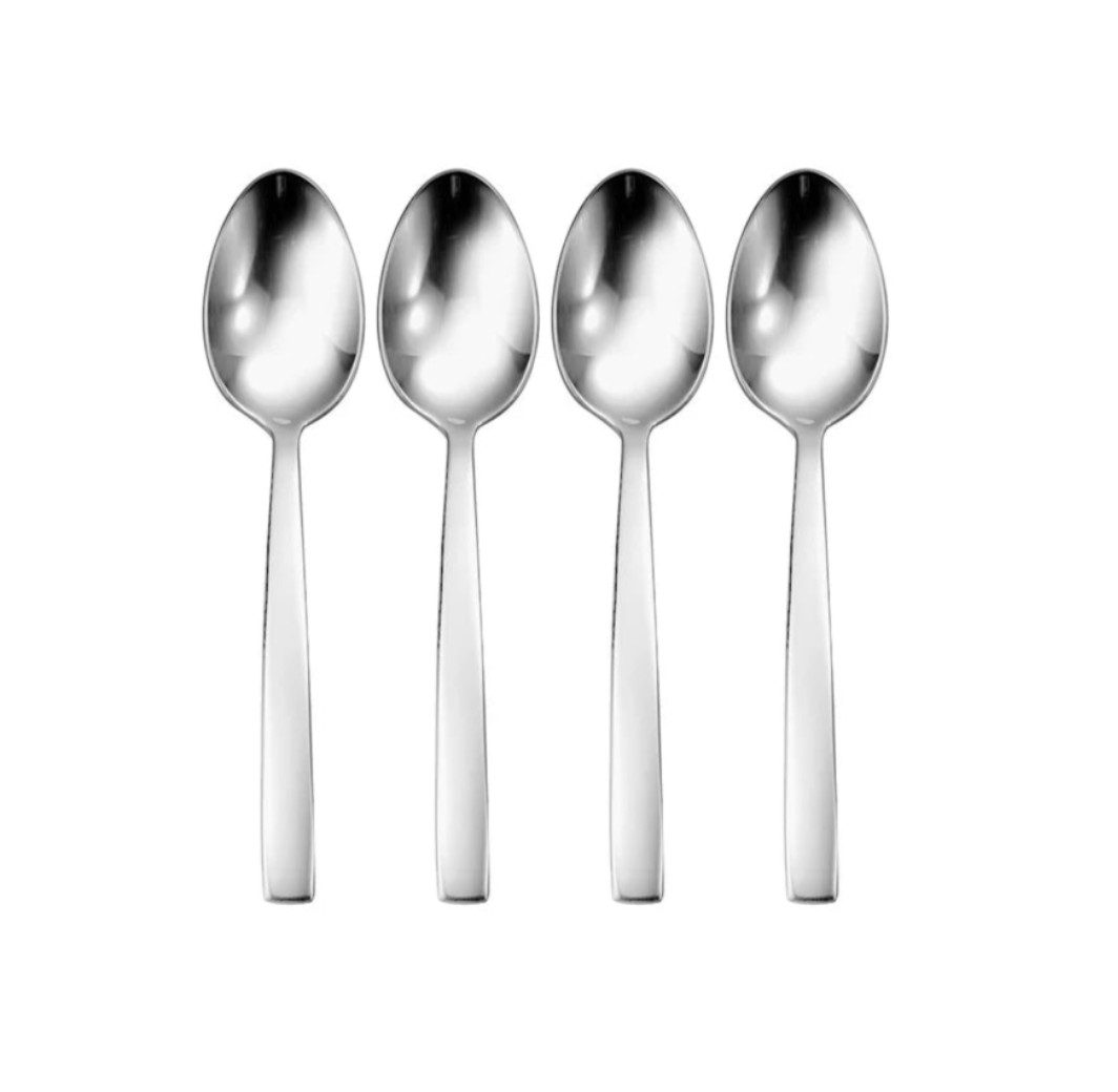 Oneida Libra Set of 4 Teaspoons 18/10 Stainless Flatware 5 7/8"