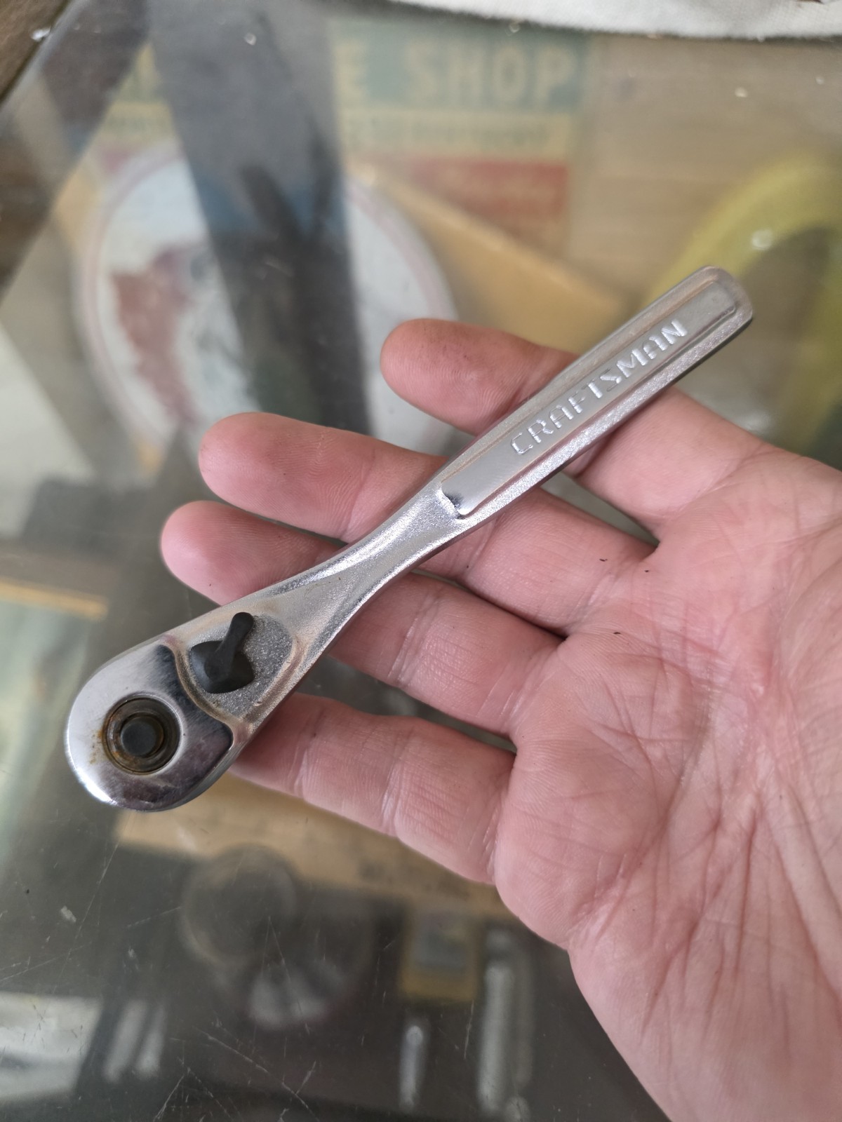 Craftsman VQ-44807,  1/4 Drive Quick Release Ratchet, USA