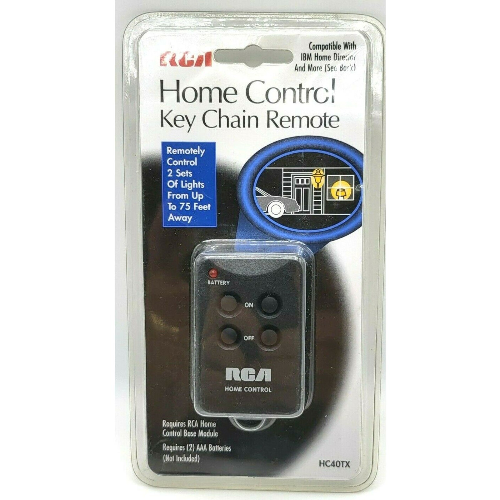 RCA Home Control Key-Chain Remote Control HC40TX/KC674 NEW SEALED