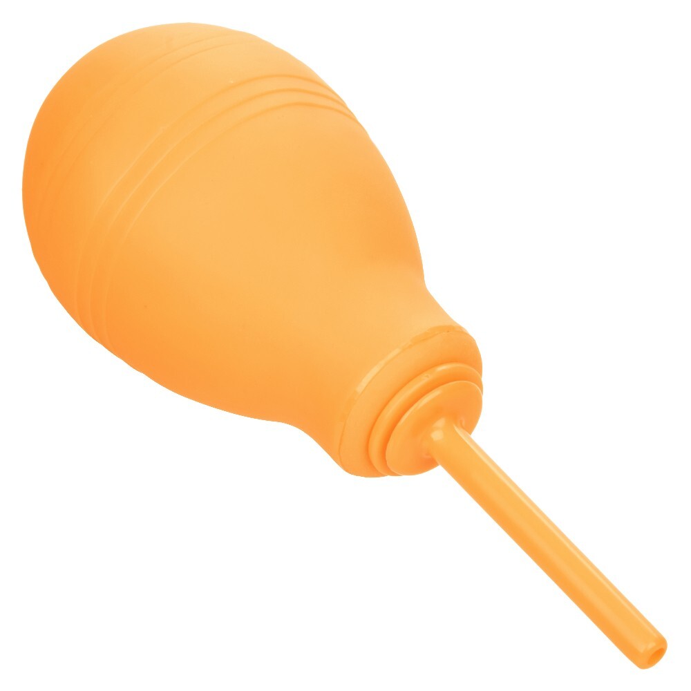 Cal Exotics Cheeky One-Way Flow Douche Orange - Hygiene Cleaning System