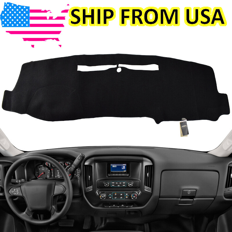 For Chevrolet Silverado 1500 2500 3500 14-18 Dashmat Dash Mat Dashboard Cover