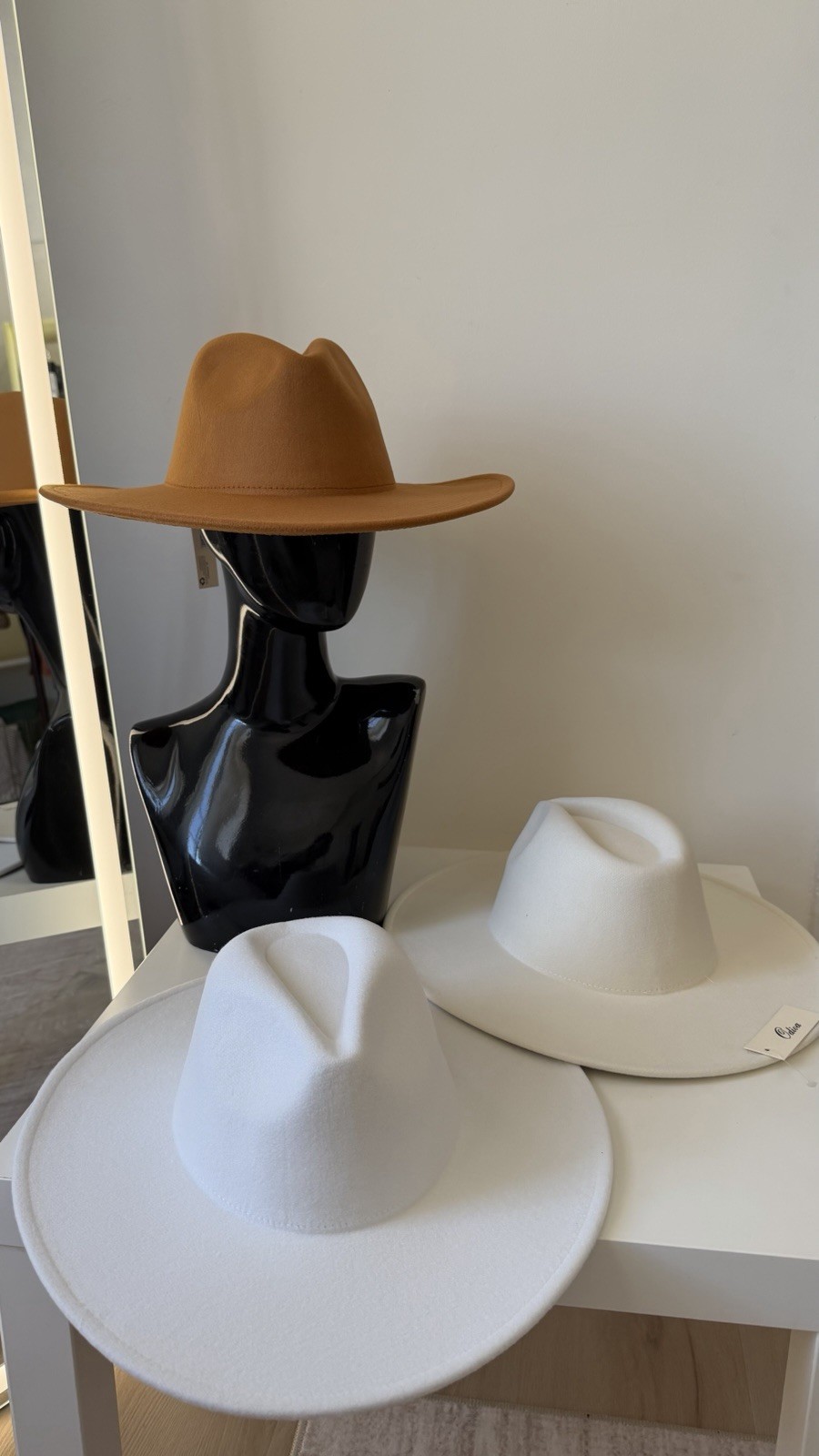 Wide Brim Fedora Hat