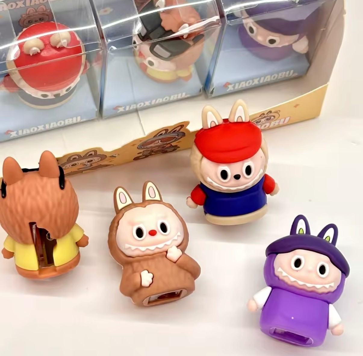 Labubu Pencil Sharpener Cartoon-Purple!
