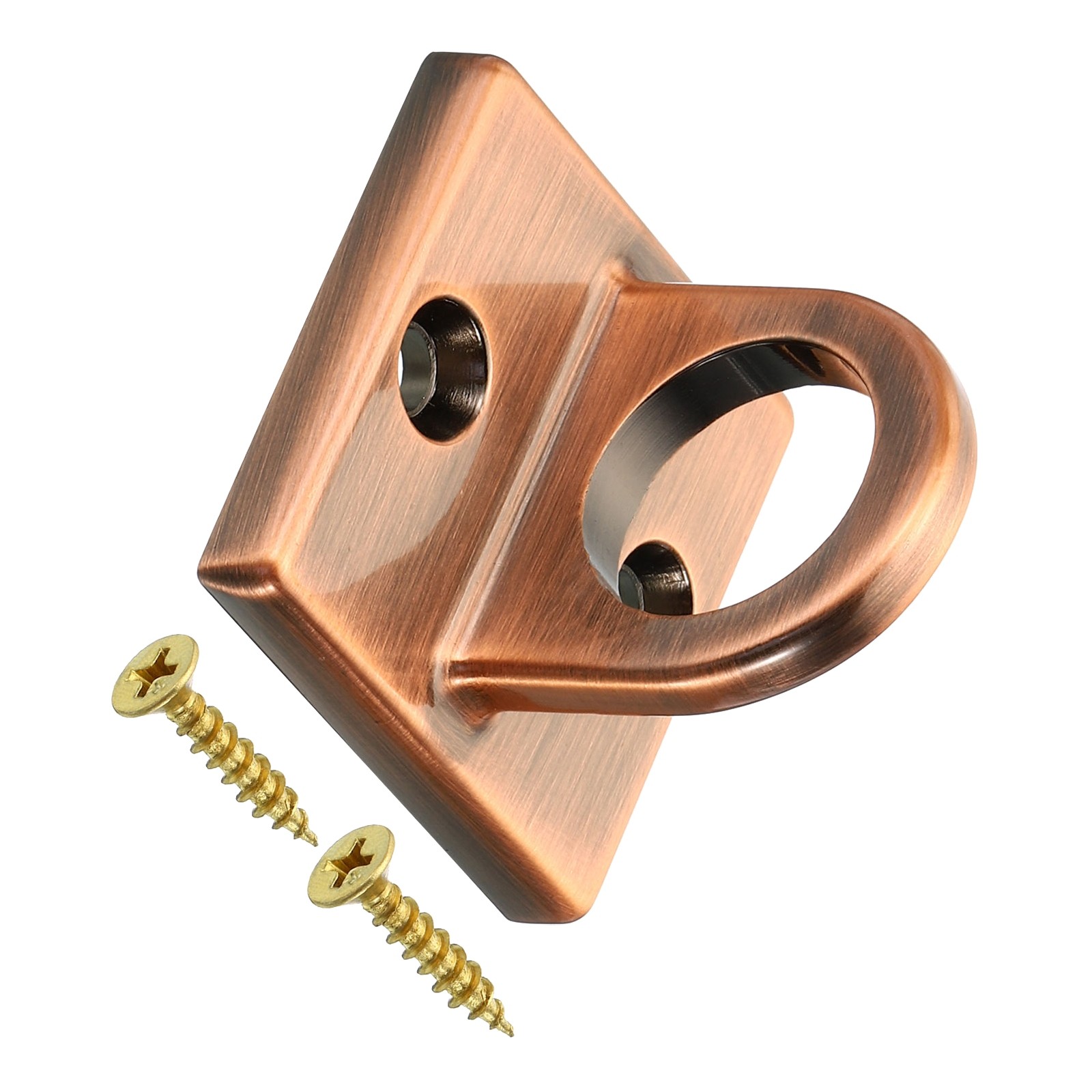 1Pcs Copper Pad Eye Plate U Hooks Ceiling Hook for Hanging Rope