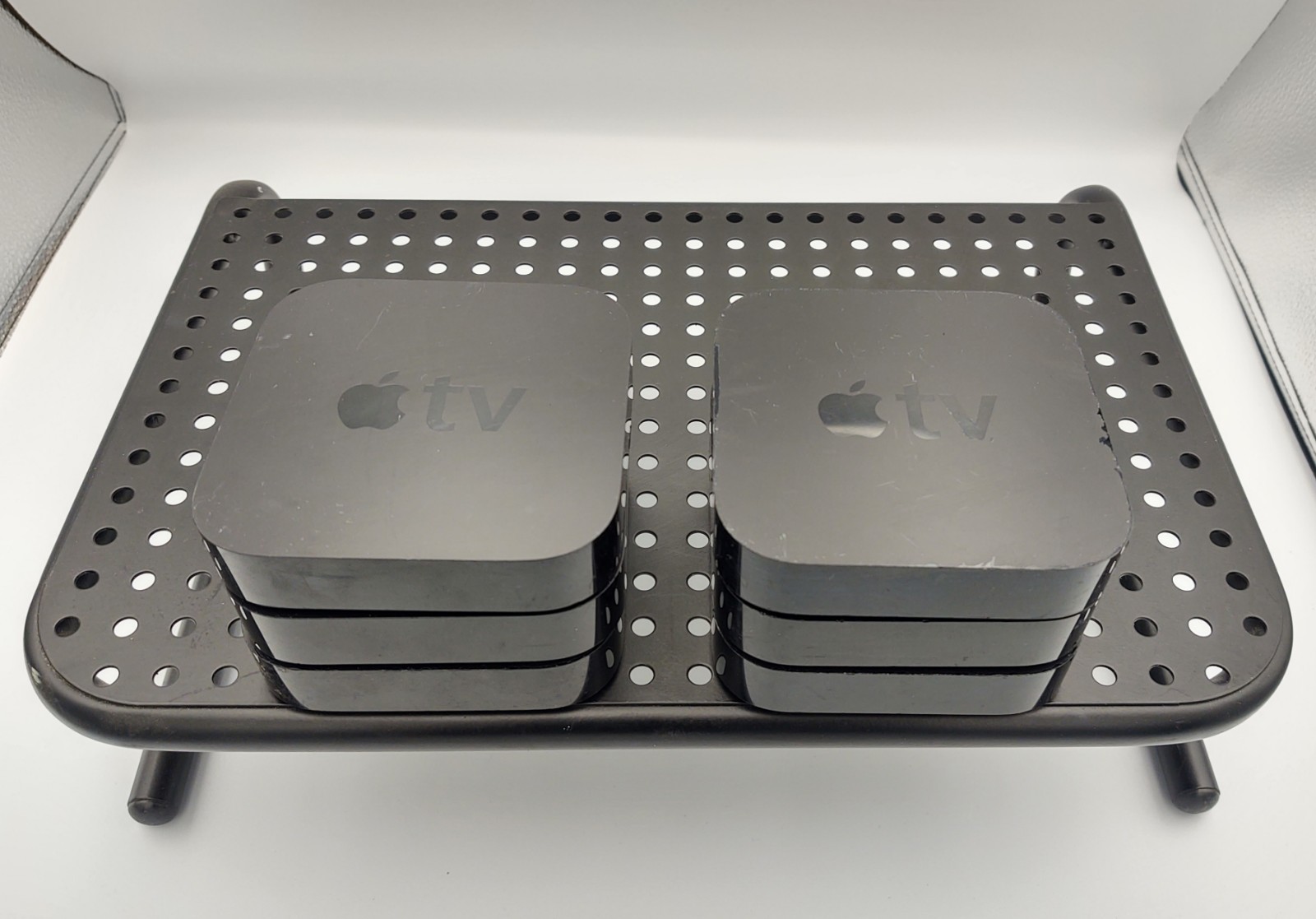 LOT OF 6 Apple TV HD 3rd Gen Black A1469/A1427 No Remote / UNIT ONLY