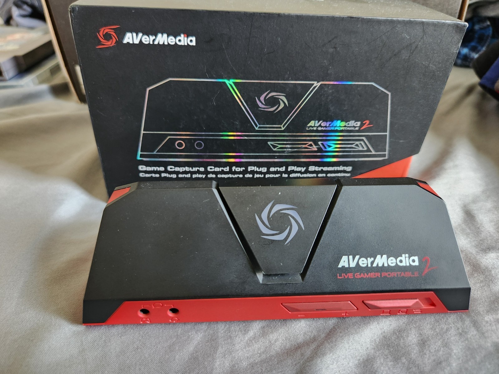 AVerMedia Live Gamer Portable 2 1080p 60fps Nintendo Xbox PS5 Capture Card