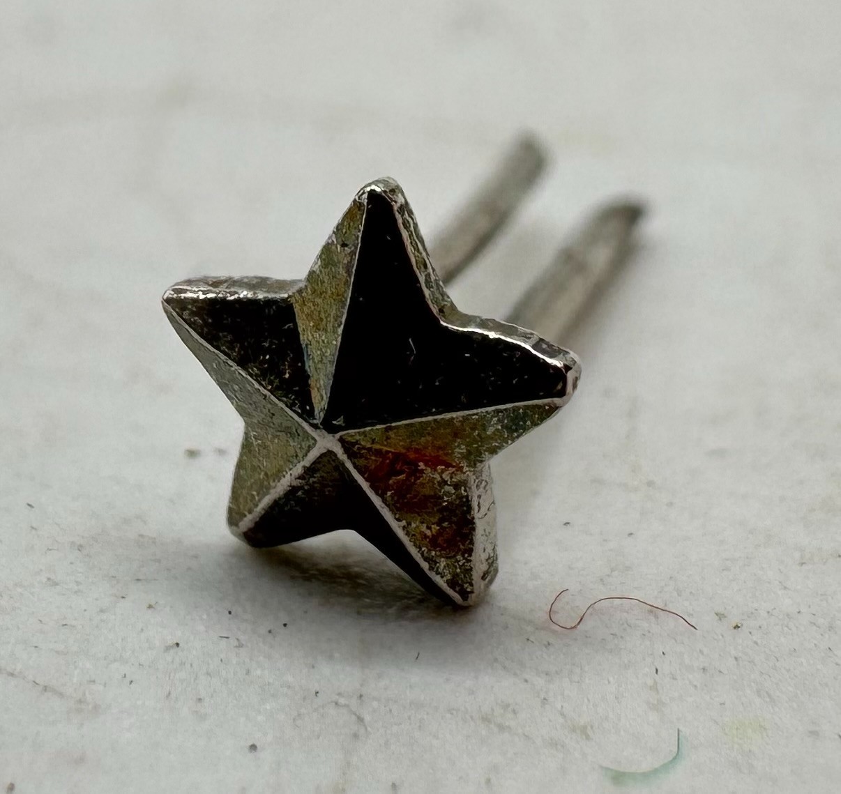 Vintage US Military Award Star Device Medal Ribbon Bar PARTS Restoration Pin