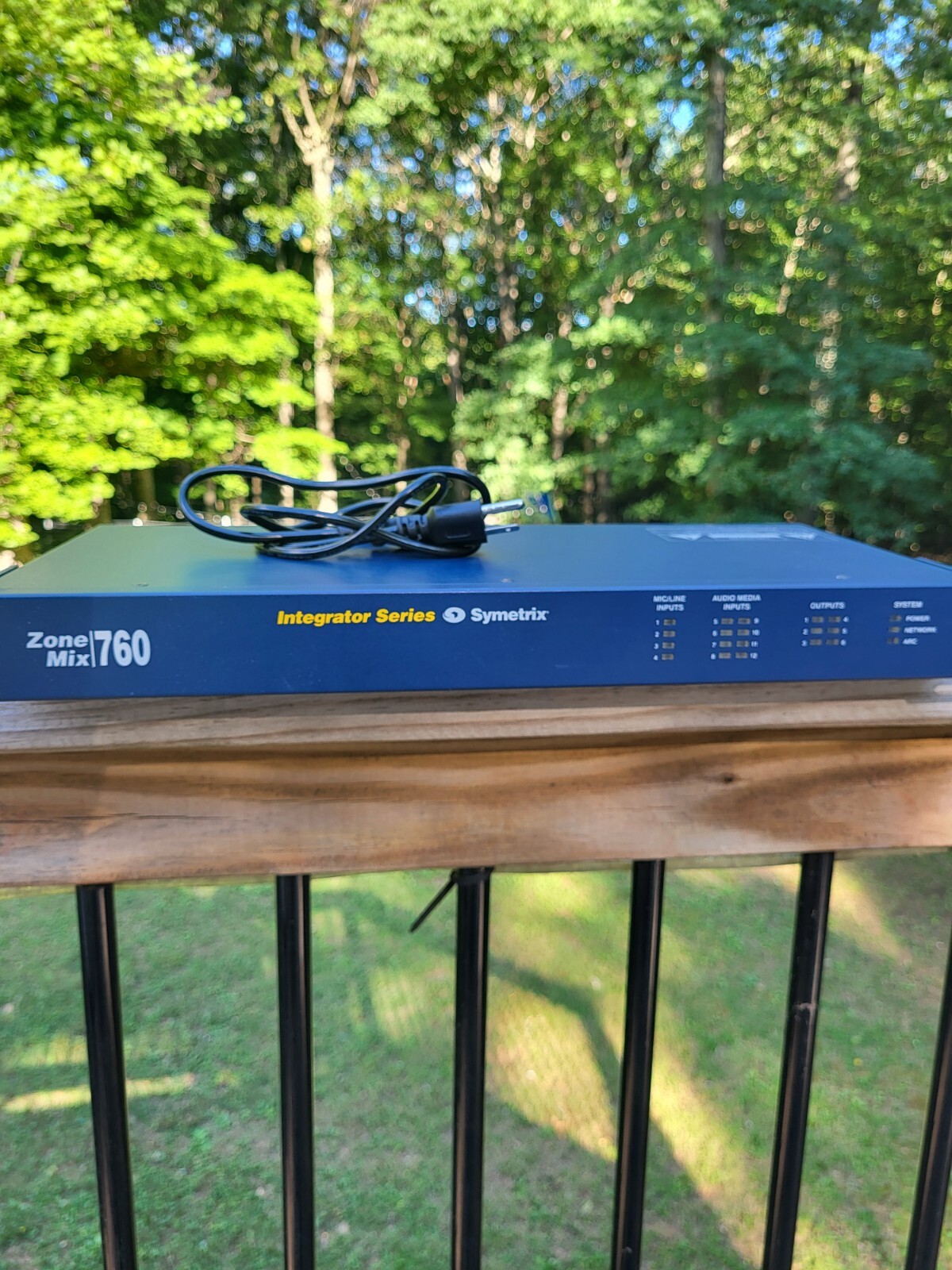 Symetrix -USED- Zone Mix 760 Network Paging Music Management Mixer