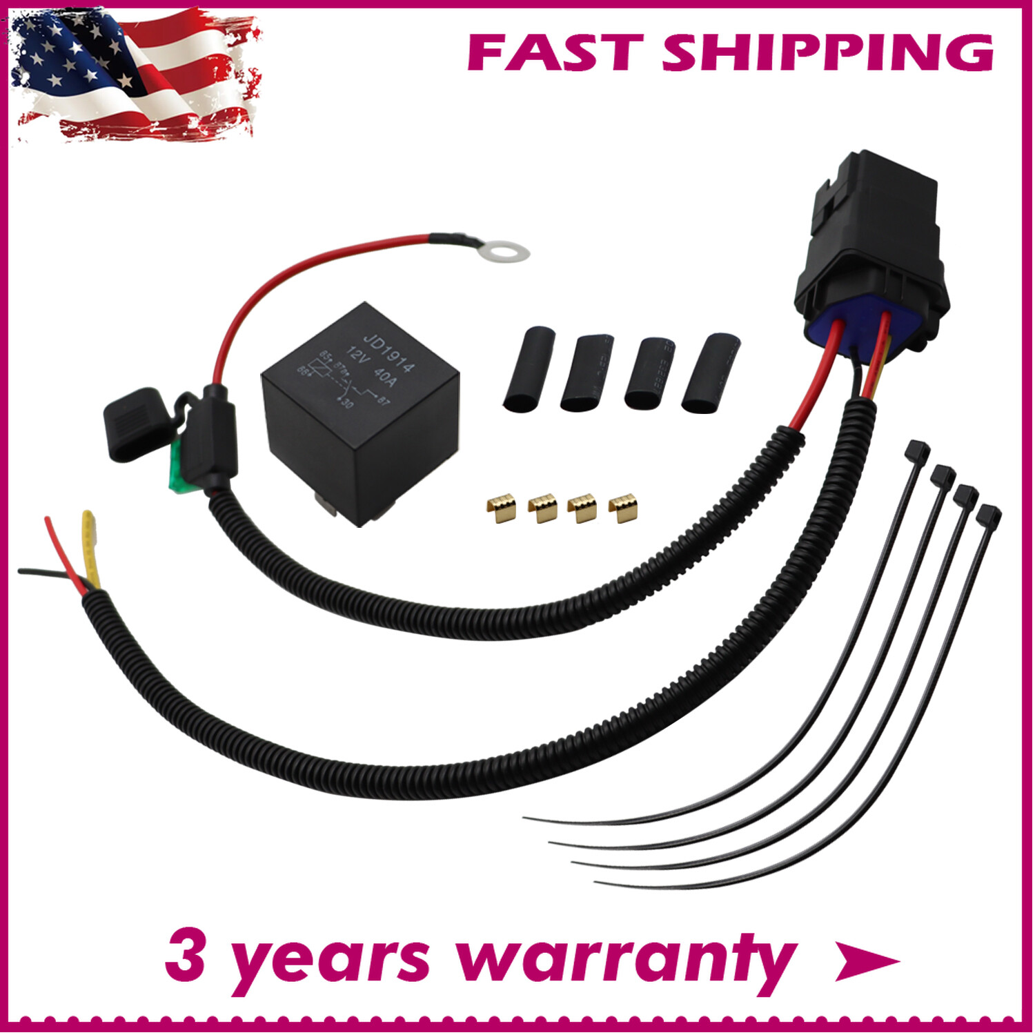 Fuel Pump Relay Wiring Kit For 2011-2013 Jeep Dodge Chrysler Ram 1500 68269523AD
