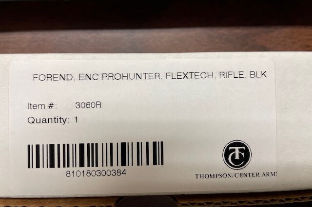THOMPSON CENTER ENCORE PRO HUNTER FLEXTECH BLACK RIFLE FOREND