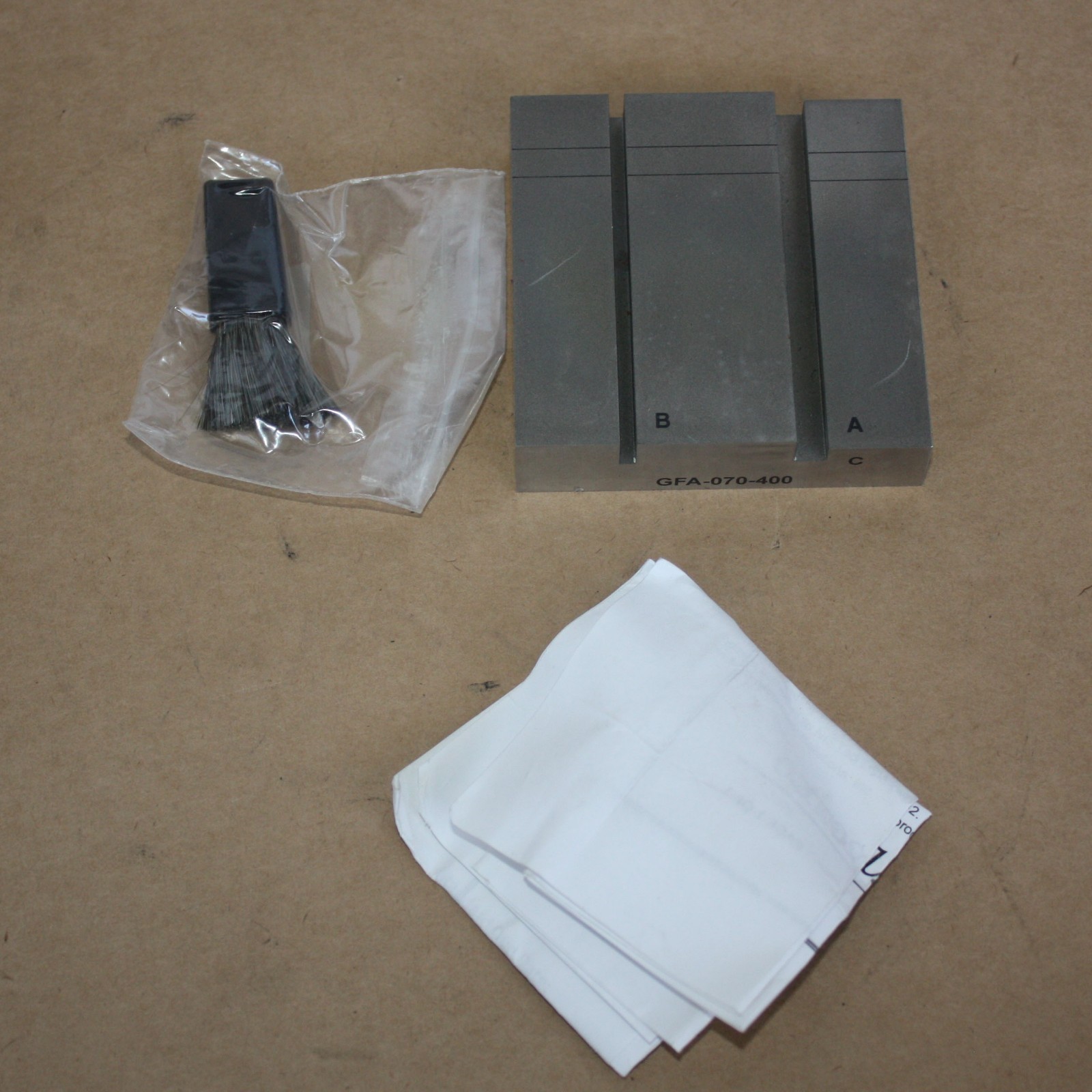 Origin Technologies Laser Gauge Gap Flush Calibration Block GFA-070-400 6mm 3mm